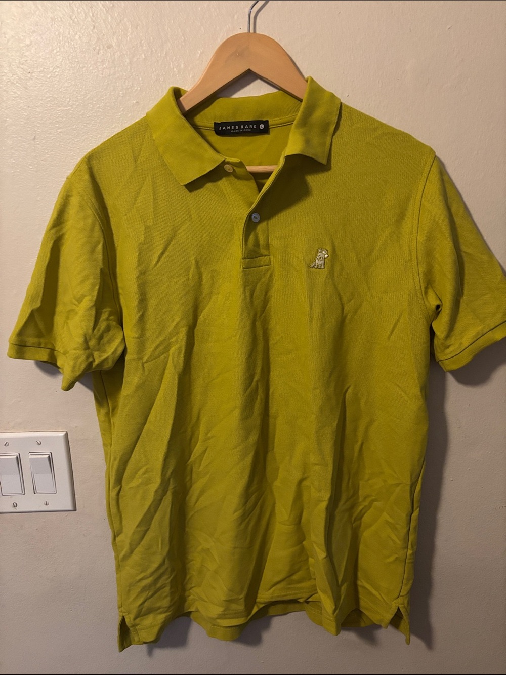 Men’s Lime Polo Shirt — Lightweight Short-Sleeve